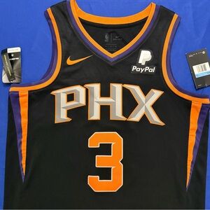 Rare Nike Kelly Oubre Jr. Phoenix Suns #3 Black Statement Swingman Jersey 44 M
